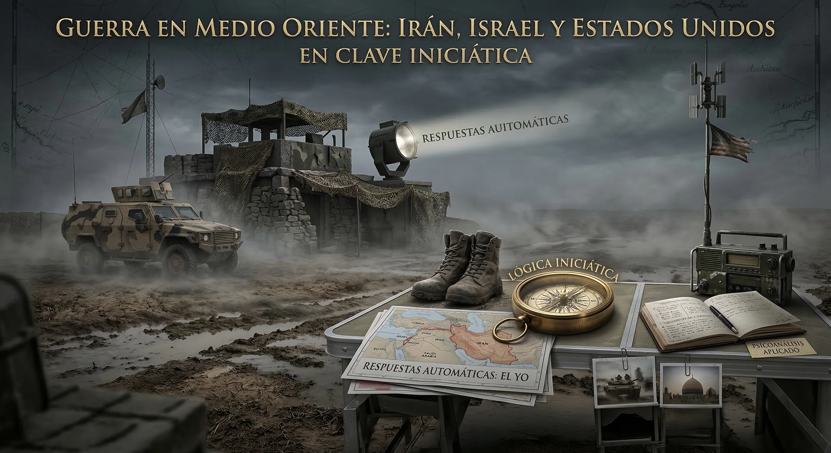 Guerra en Medio Oriente: Irán, Israel y Estados Unidos en clave iniciática